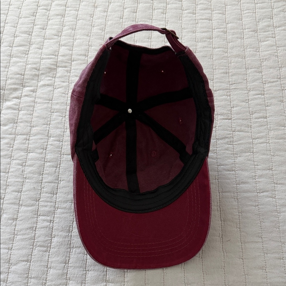 Burgundy Puerto Rico DTMF Cap - Picture 2 of 2